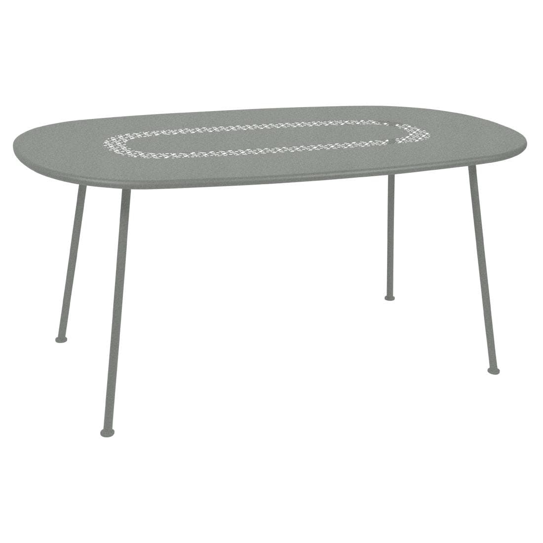 Fermob Lorette Tuintafel 160x90 Lapilli Grey