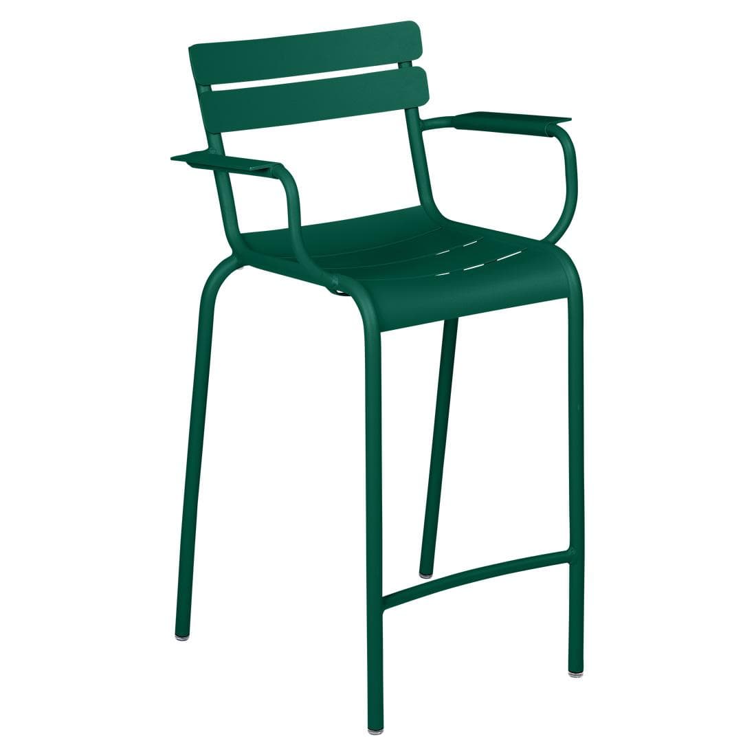 Fermob Luxembourg Barkruk Met Armleuning Cedar Green