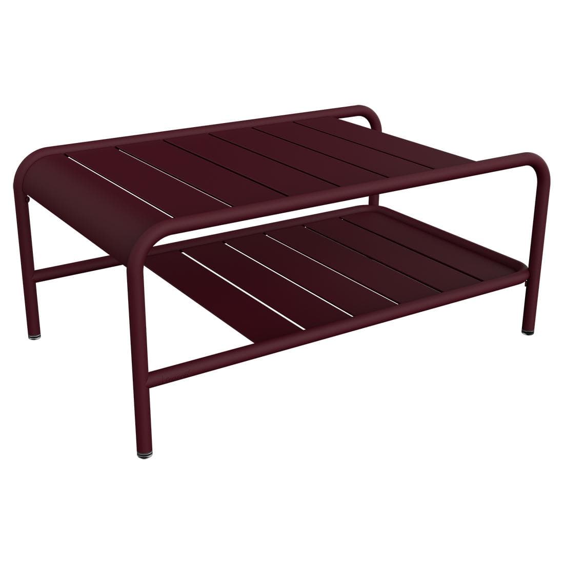 Fermob Luxembourg Salontafel 90x55 Black Cherry