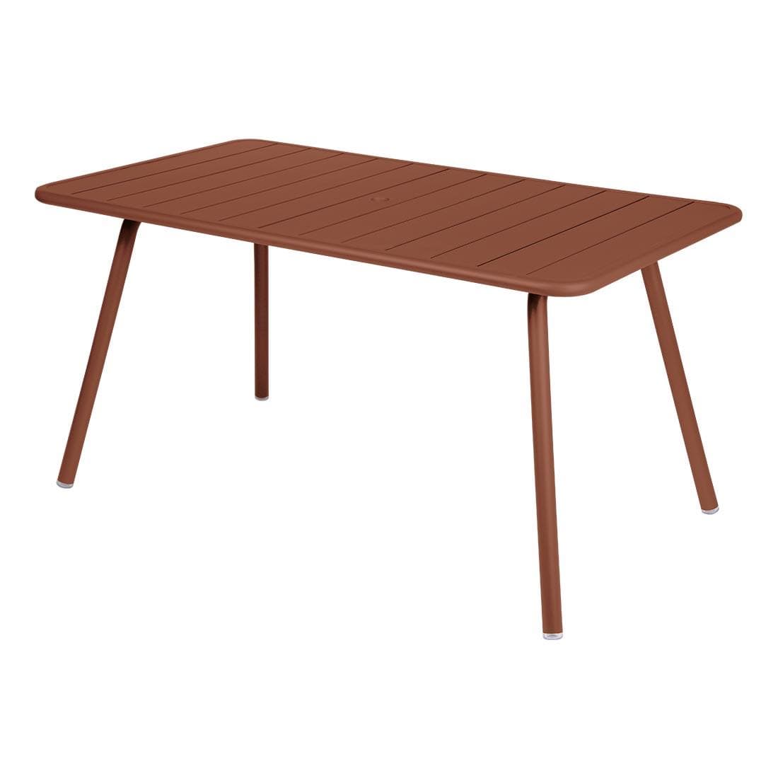 Fermob Luxembourg Tuintafel 143x80 Red Ochre
