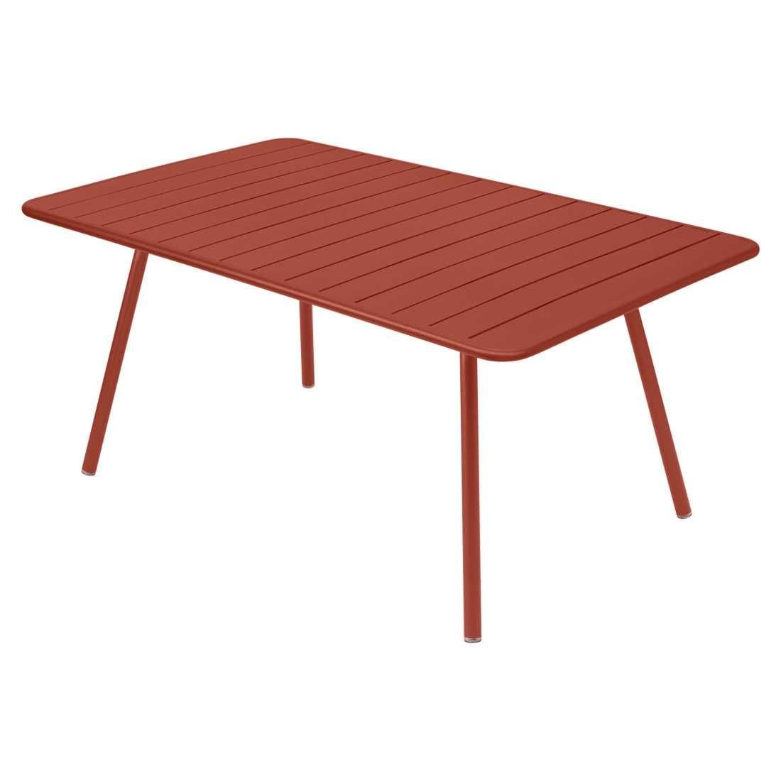 Fermob Luxembourg Tuintafel 165x100 Red Ochre