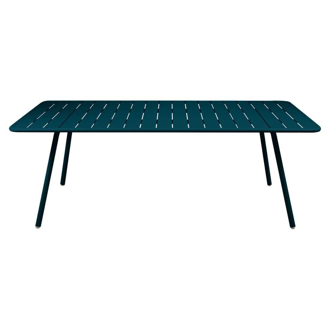 Fermob Luxembourg Tuintafel 207x100 Alcapulco Blue