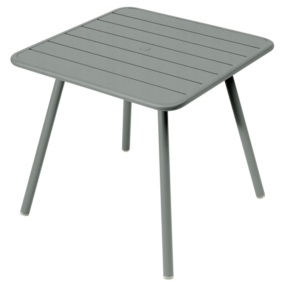 Fermob Luxembourg Tuintafel Vierpoot 80x80 Lapilli Grey