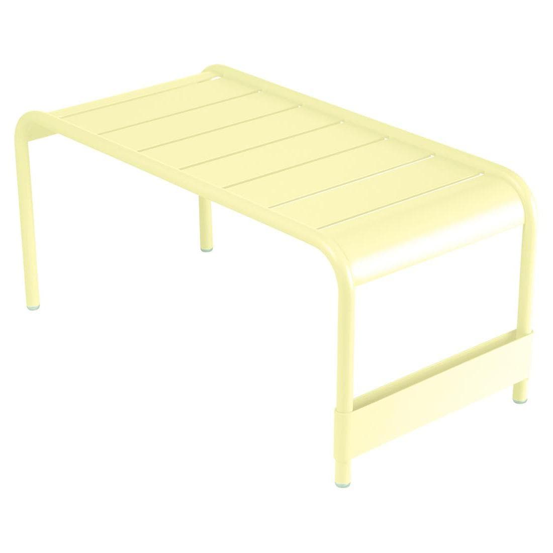 Fermob Luxembourg Voetenbank Large Frosted Lemon