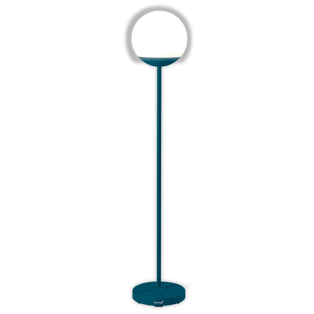 Fermob MOOON! Vloerlamp H134 LED Acapulco Blue