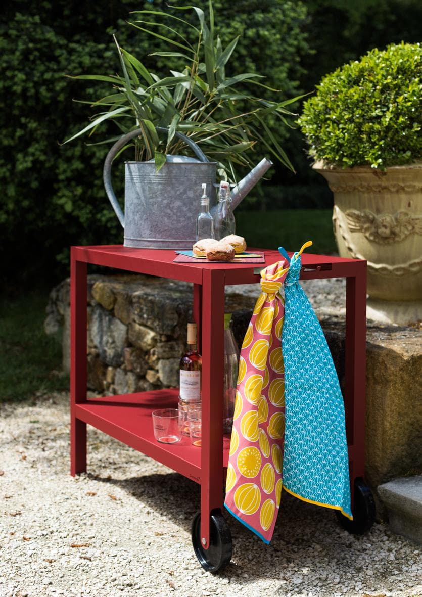 Fermob Quiberon Trolley Chili thumbnail 3