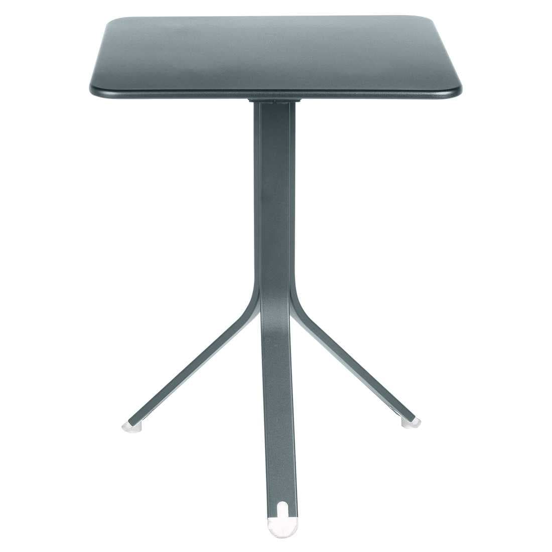 Fermob Rest'o Tuintafel Vierkant 57x57 Storm Grey