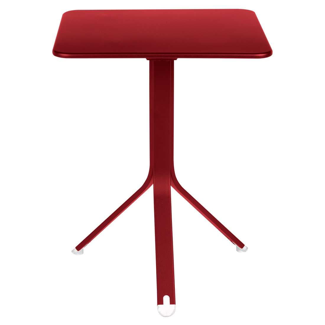 Fermob Rest'o Tuintafel Vierkant 57x57 Chili