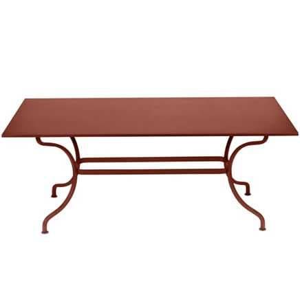 Fermob Romane Tuintafel 180x100 Red Ochre