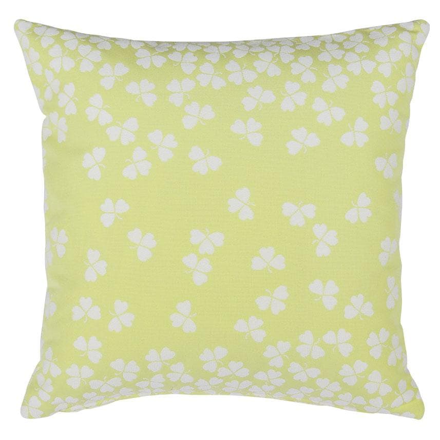 Fermob Trèfle Outdoor Kussen 44x44 Frosted Lemon