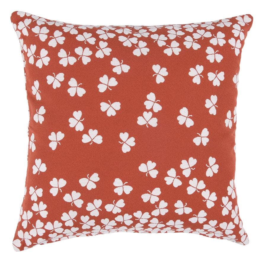 Fermob Trèfle Outdoor Kussen 44x44 Red Ochre