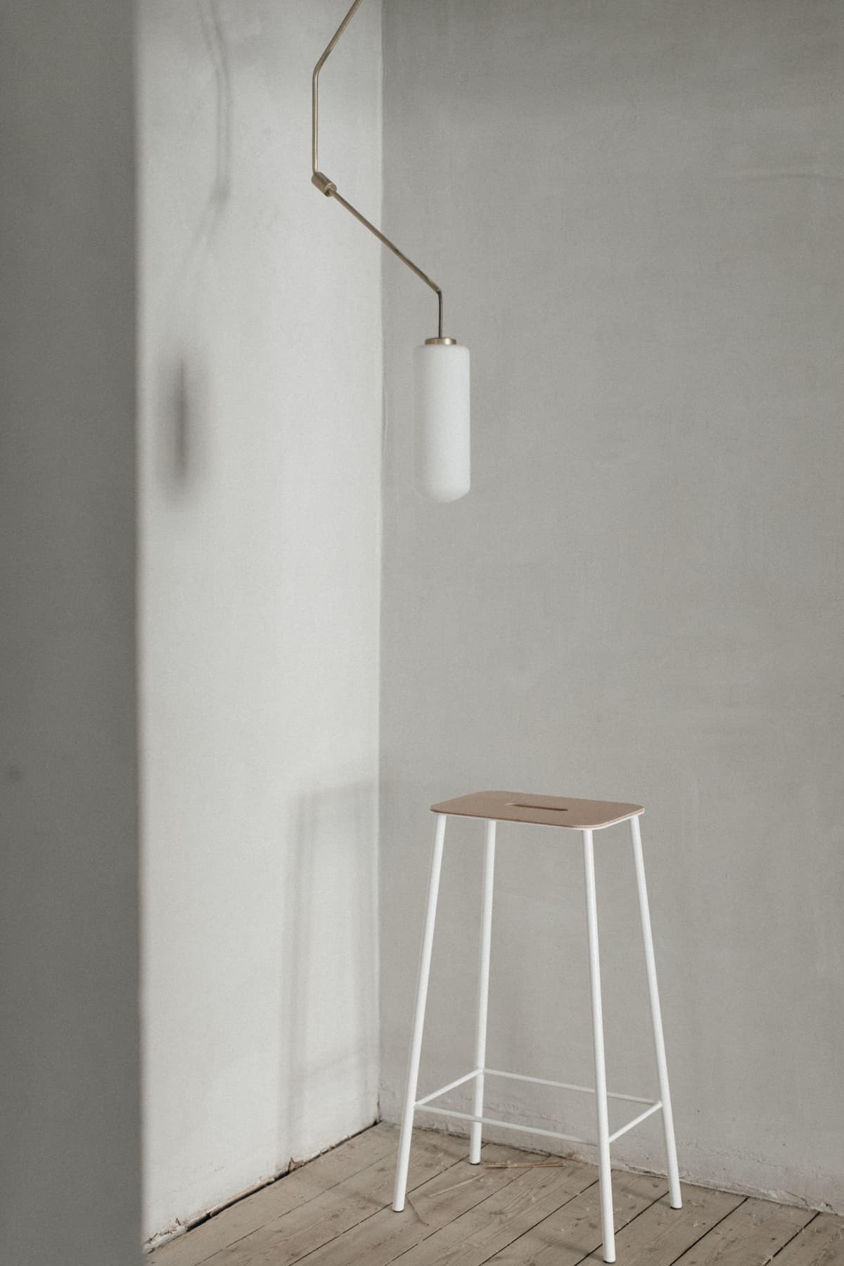 Frama Adam Barkruk H65 Eiken/zwart thumbnail 2