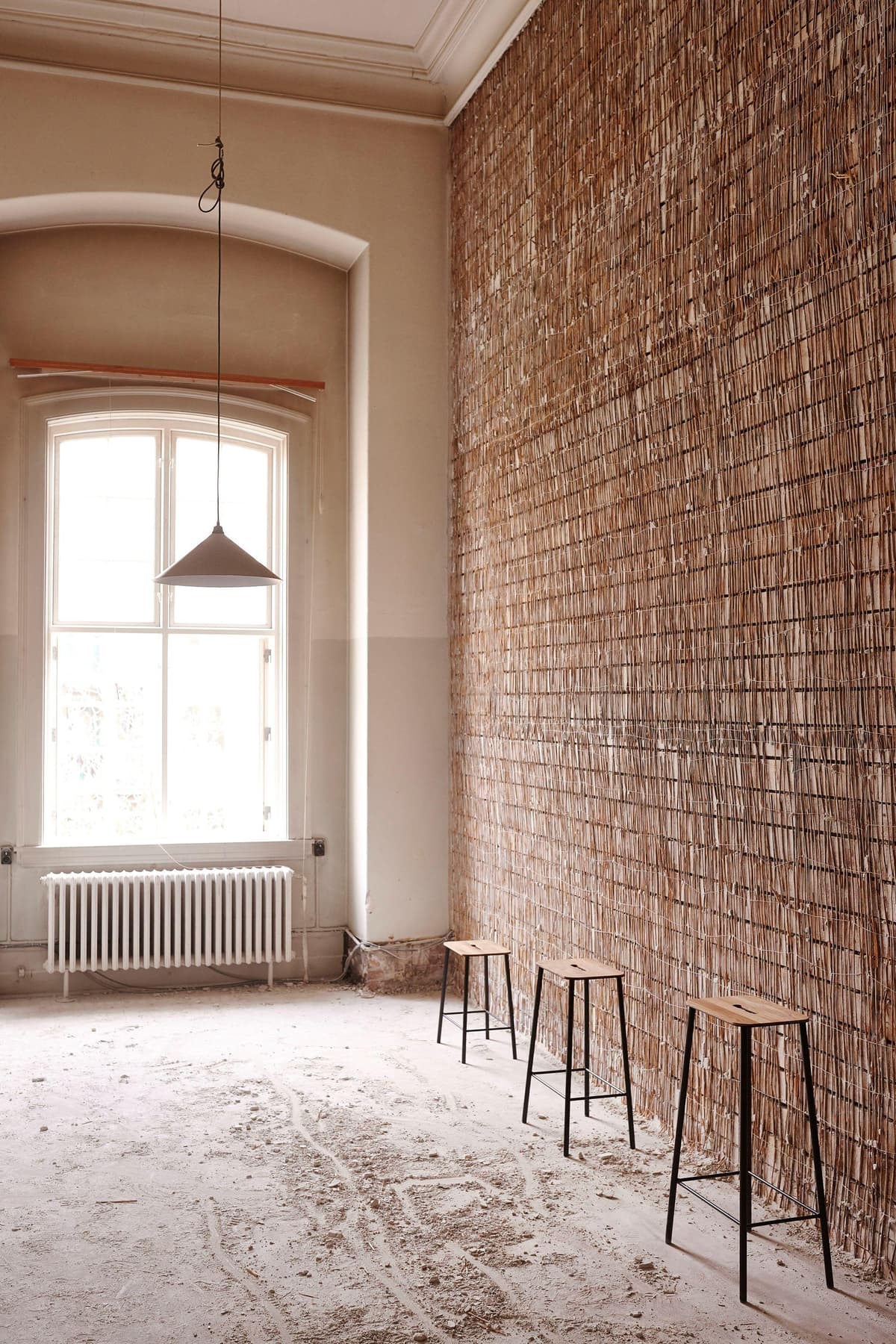 Frama Adam Barkruk H76 Eiken/zwart thumbnail 4