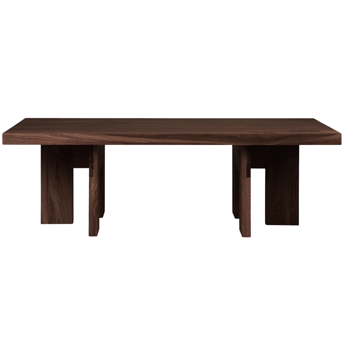 Frama Farmhouse Trestle Eettafel 220x80 Donker Eiken