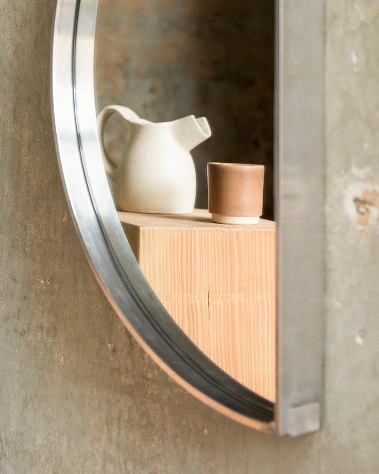 Frama Recess Spiegel Halfrond Small 65x33 thumbnail 4