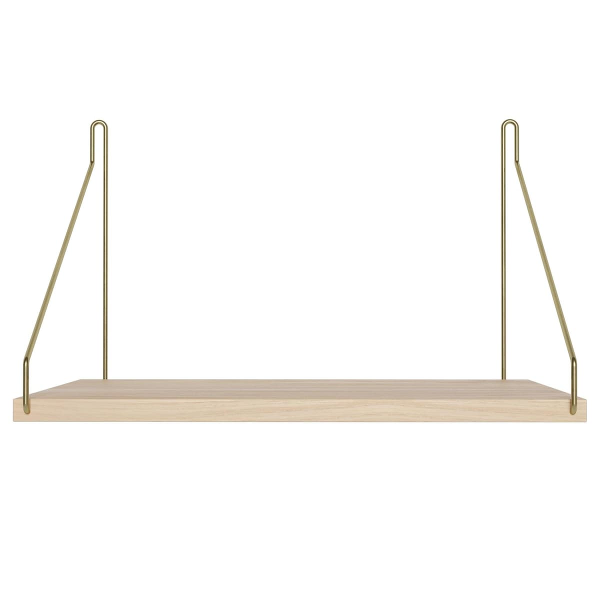 Frama Shelf Wandplank 40x27 Wit Geolied/messing