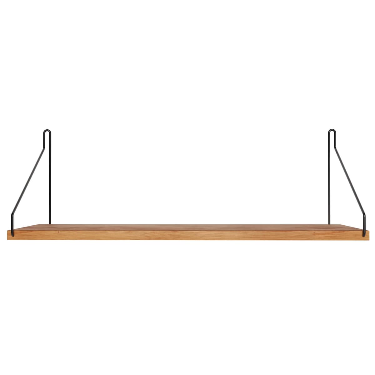 Frama Shelf Wandplank 60x20 Naturel/messing