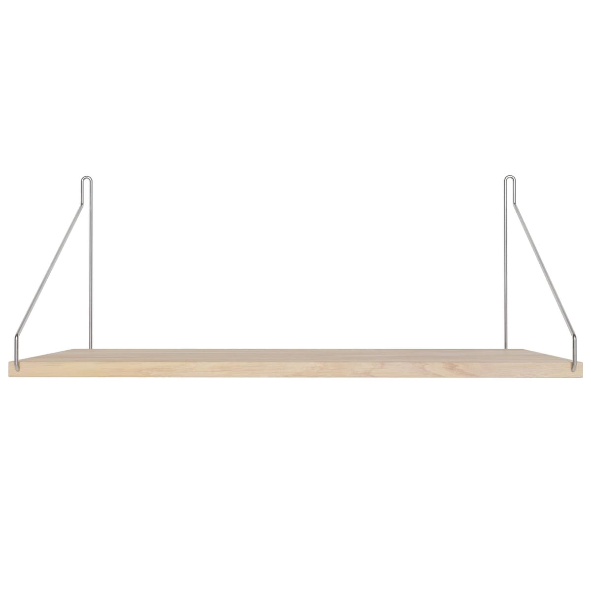 Frama Shelf Wandplank 60x27 Wit Geolied/roestvrijstaal