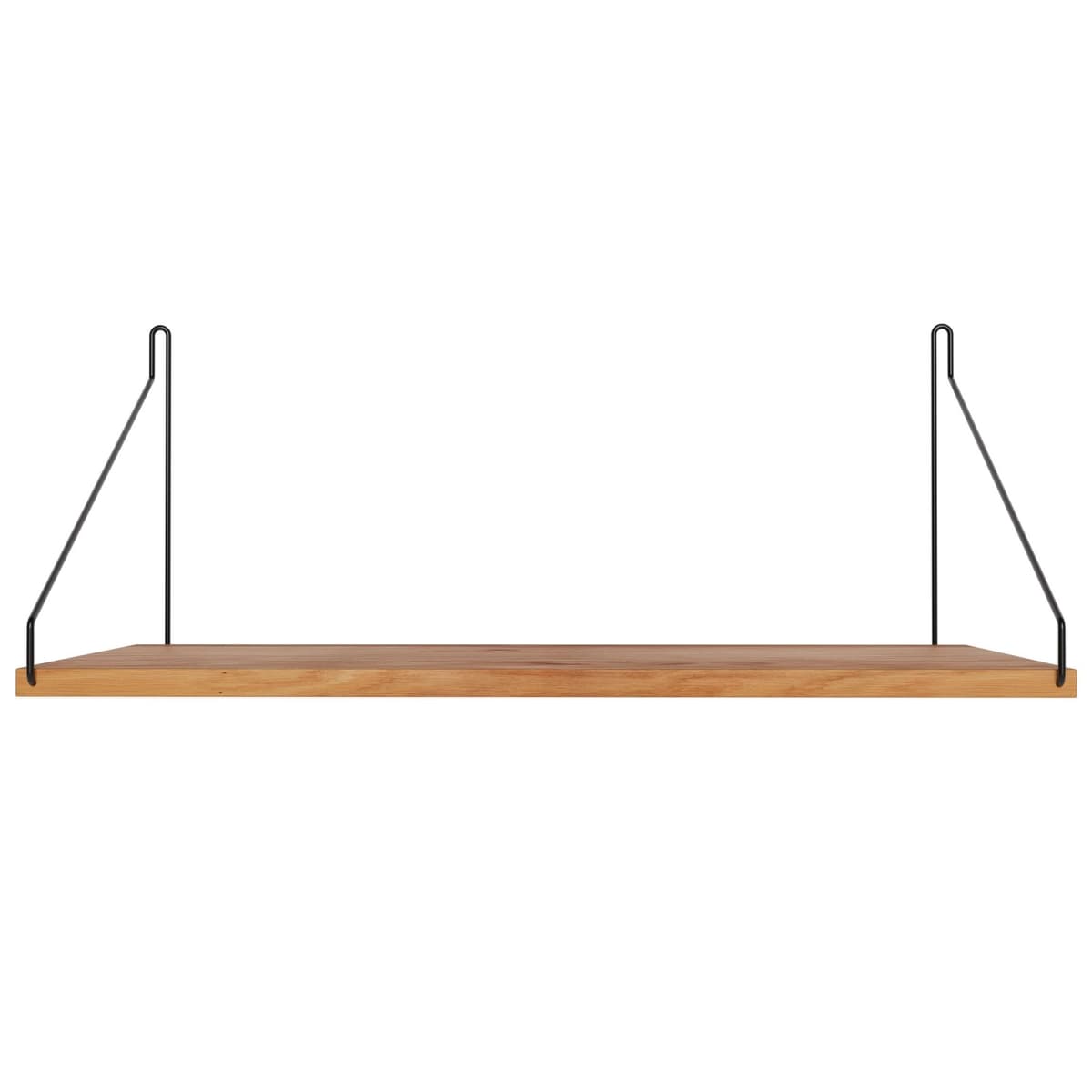 Frama Shelf Wandplank 60x27 Naturel/zwart