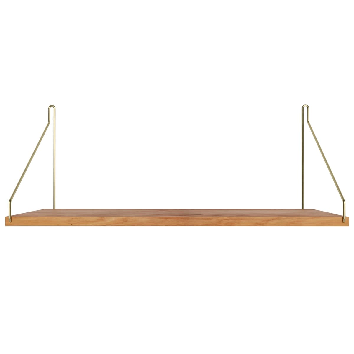 Frama Shelf Wandplank 60x27 Naturel/messing