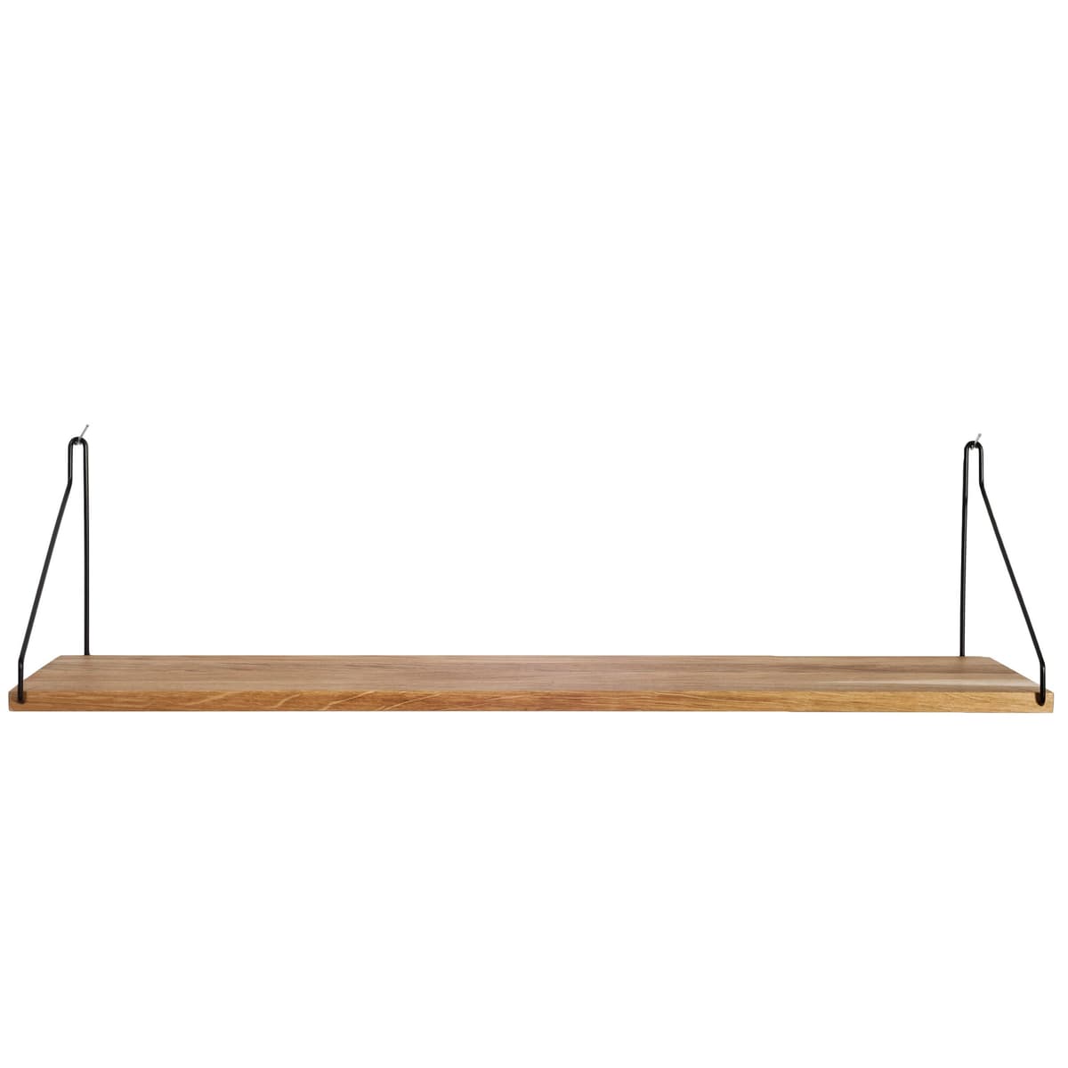 Frama Shelf Wandplank 80x20 Naturel/zwart
