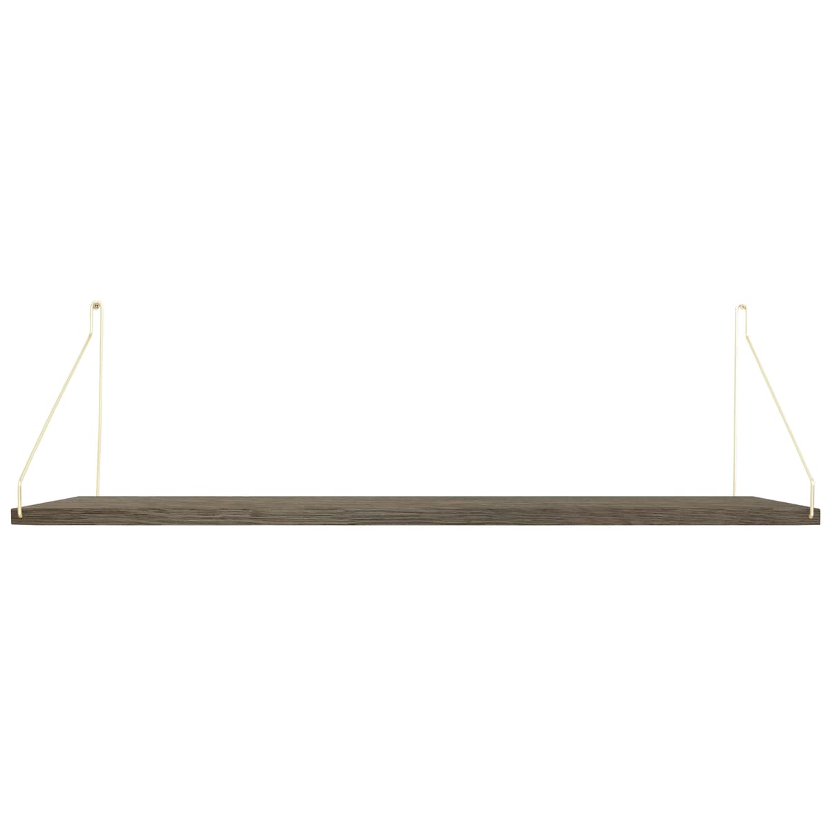 Frama Shelf Wandplank 80x27 Donker/messing