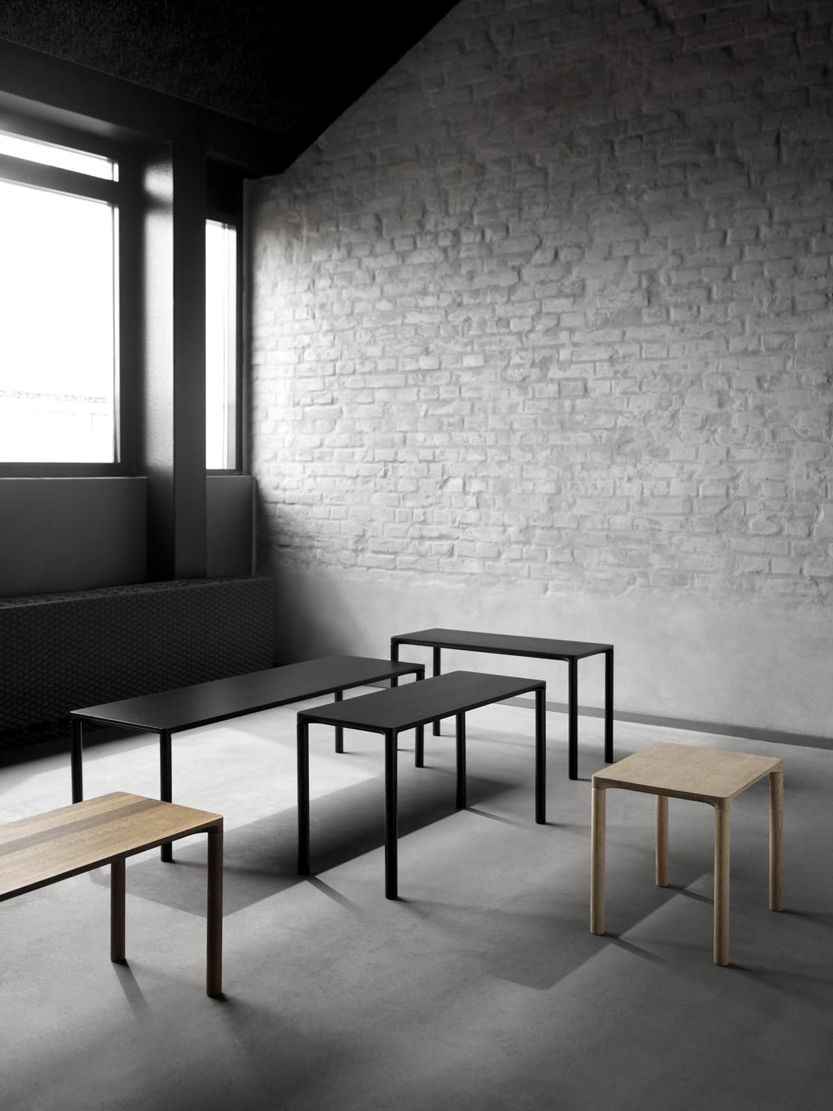 Fredericia Piloti Salontafel 46.5x39 Oak Black Lacqered thumbnail 4