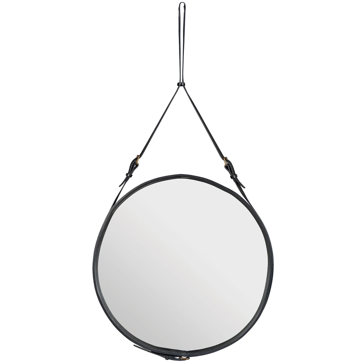 Gubi Adnet Spiegel LargeØ70 Zwart