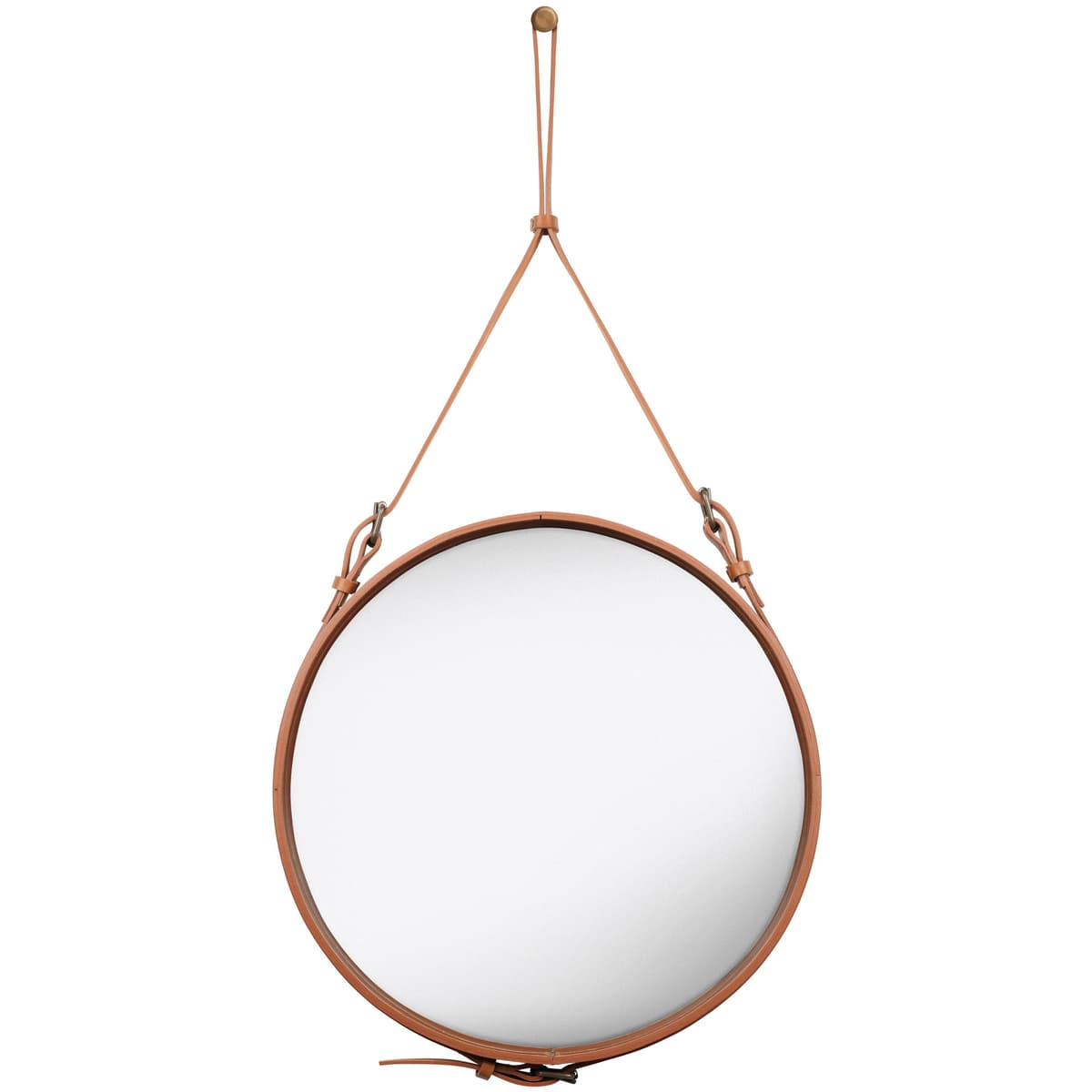 Gubi Adnet Circulaire Spiegel MediumØ58 Bruin