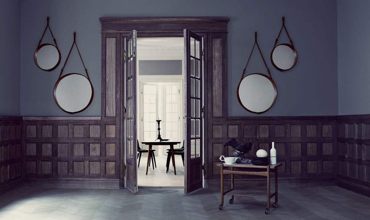 Gubi Adnet Circulaire Spiegel MediumØ58 Zwart thumbnail 2