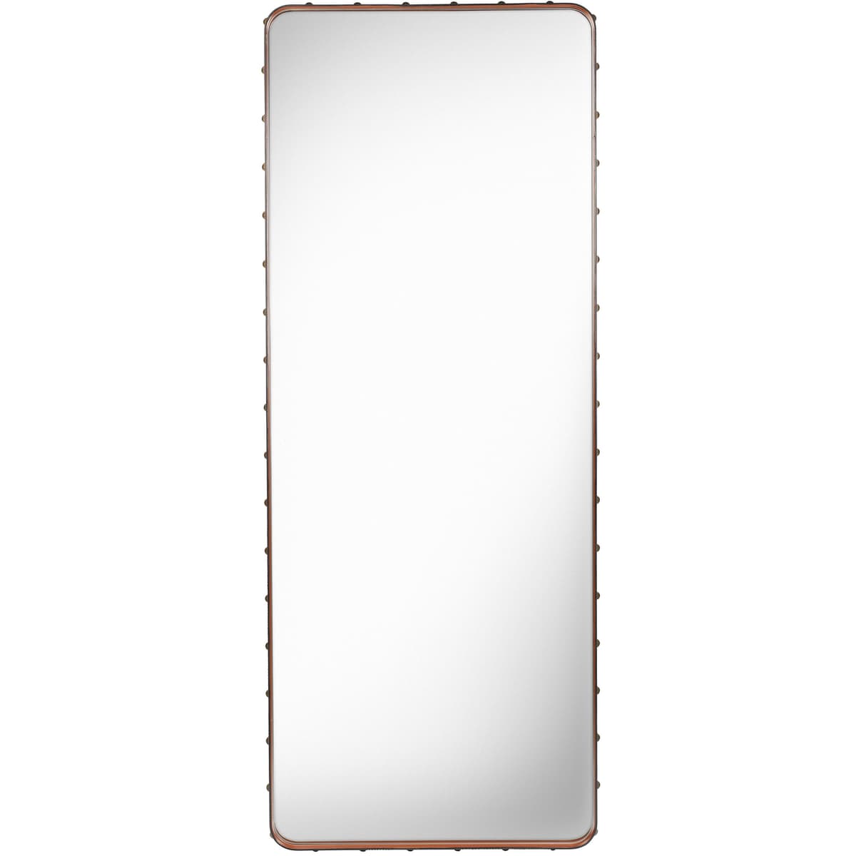 Gubi Adnet Rectangulaire Spiegel Large Bruin