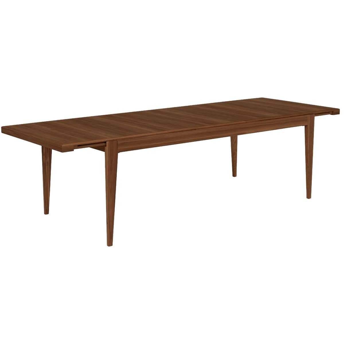 Gubi S-Table Uitschuifbare Tafel 95x220/320 Walnoot