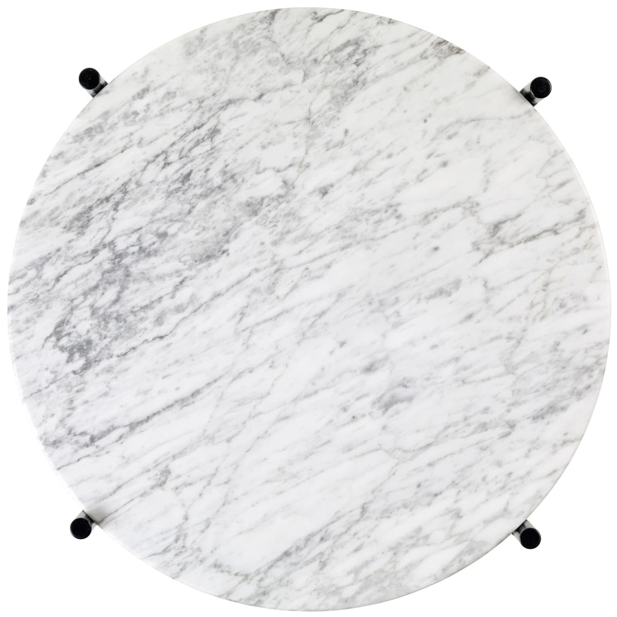 Gubi TS Bijzettafel 40 Messing/grijs Marmer thumbnail 4