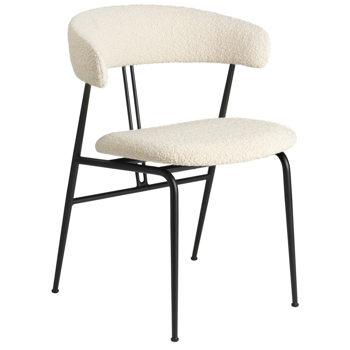 Gubi Violin Gestoffeerd Eetkamerstoel Dedar Karakorum 001