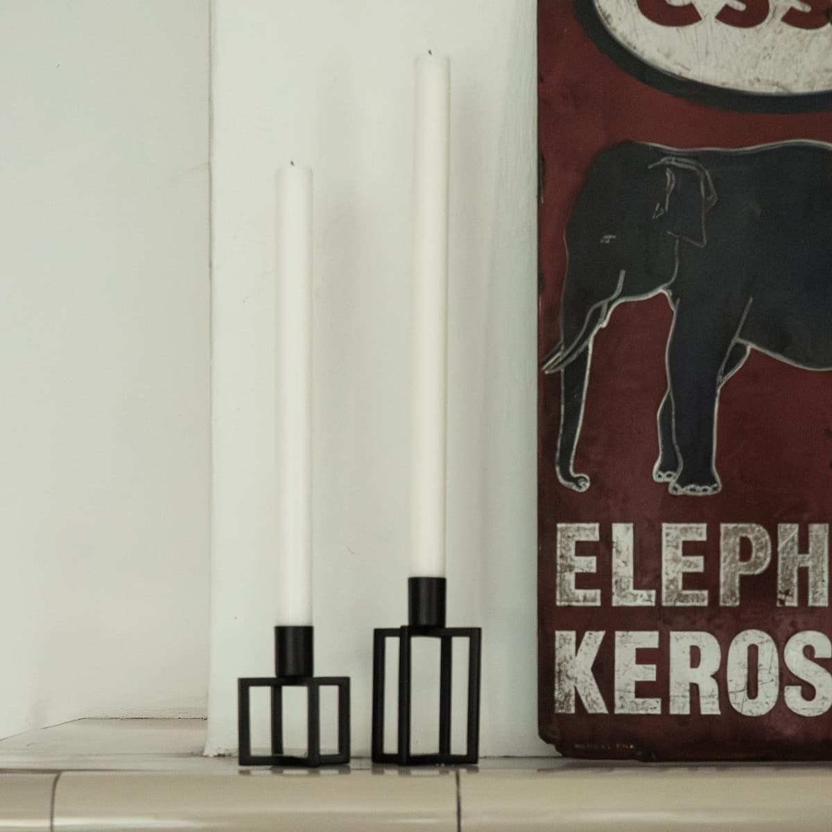 HANA Oneflame Kandelaar 8 Wit thumbnail 2