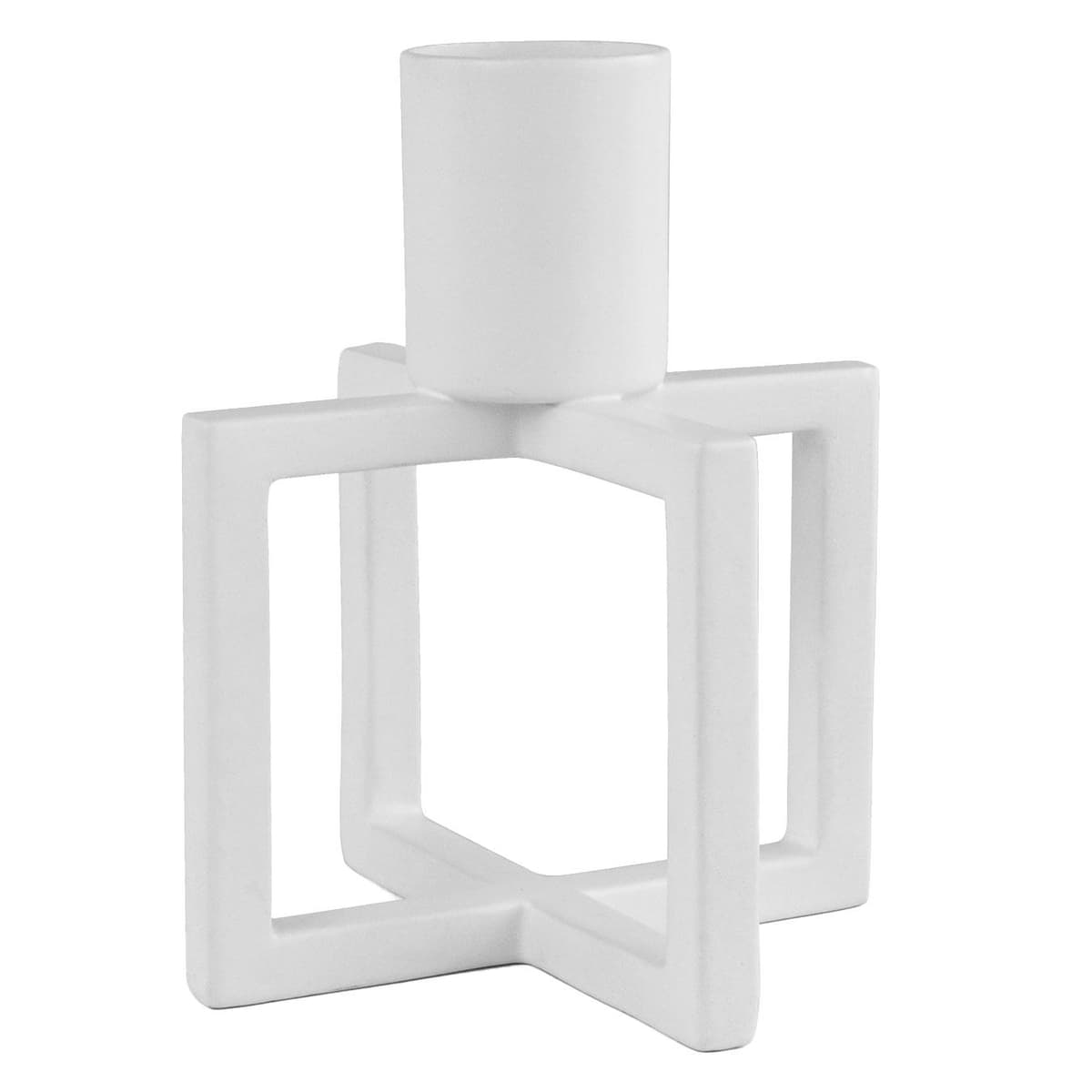 HANA Oneflame Kandelaar 8 Wit