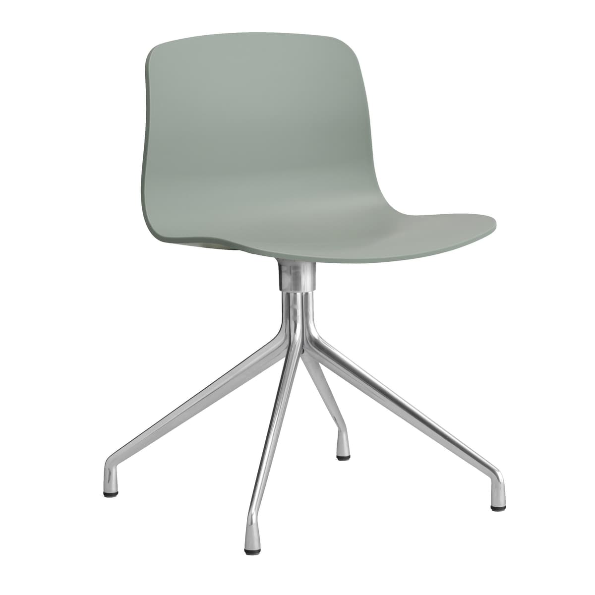 Hay AAC10 Stoel Aluminium Onderstel Fall Green
