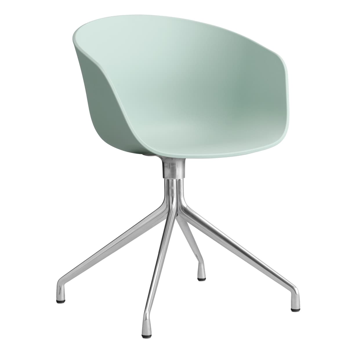 Hay AAC20 Stoel Aluminium Onderstel Dusty Mint