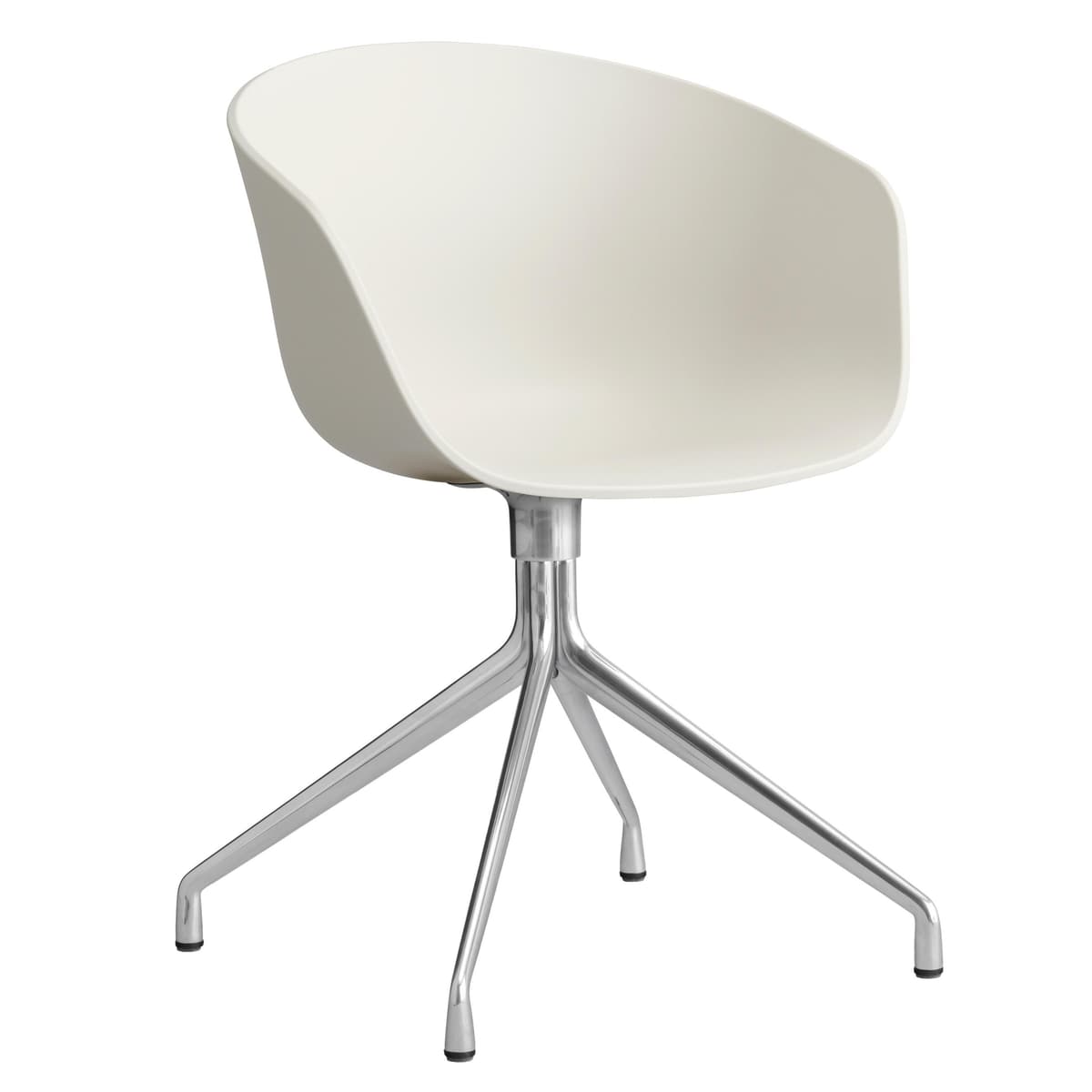 Hay AAC20 Stoel Aluminium Onderstel Melange Cream