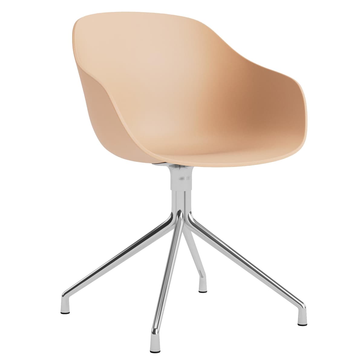 Hay AAC220 Stoel Aluminium Onderstel Pale Peach
