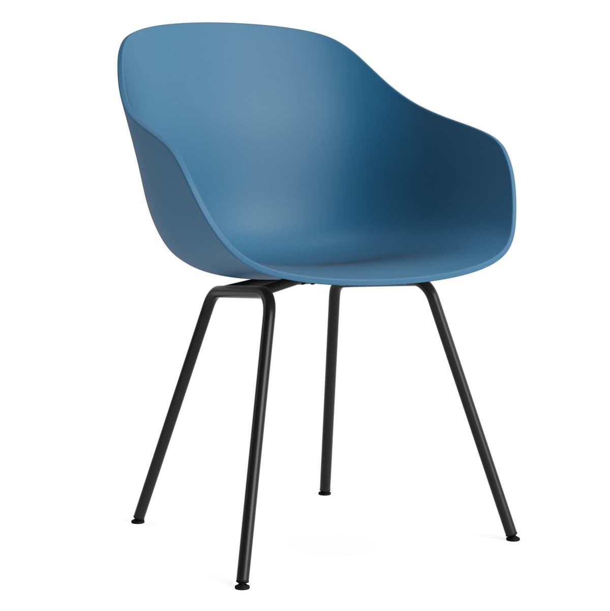 Hay AAC226 Stoel Zwart Onderstel Azure Blue
