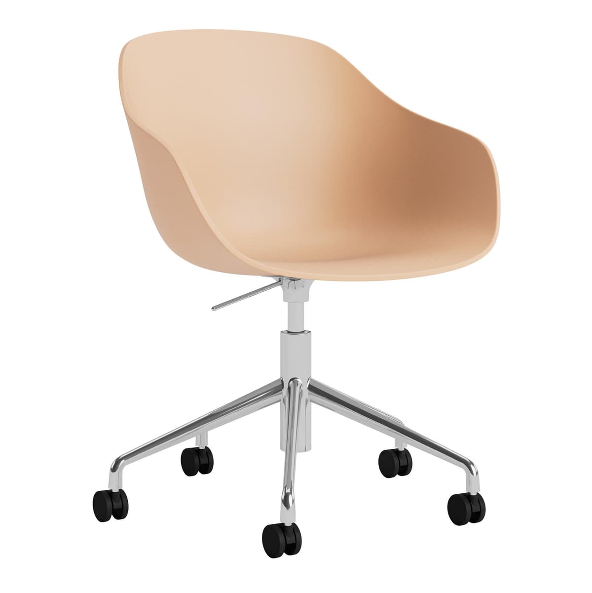 Hay AAC252 Bureaustoel Aluminium Onderstel Pale Peach