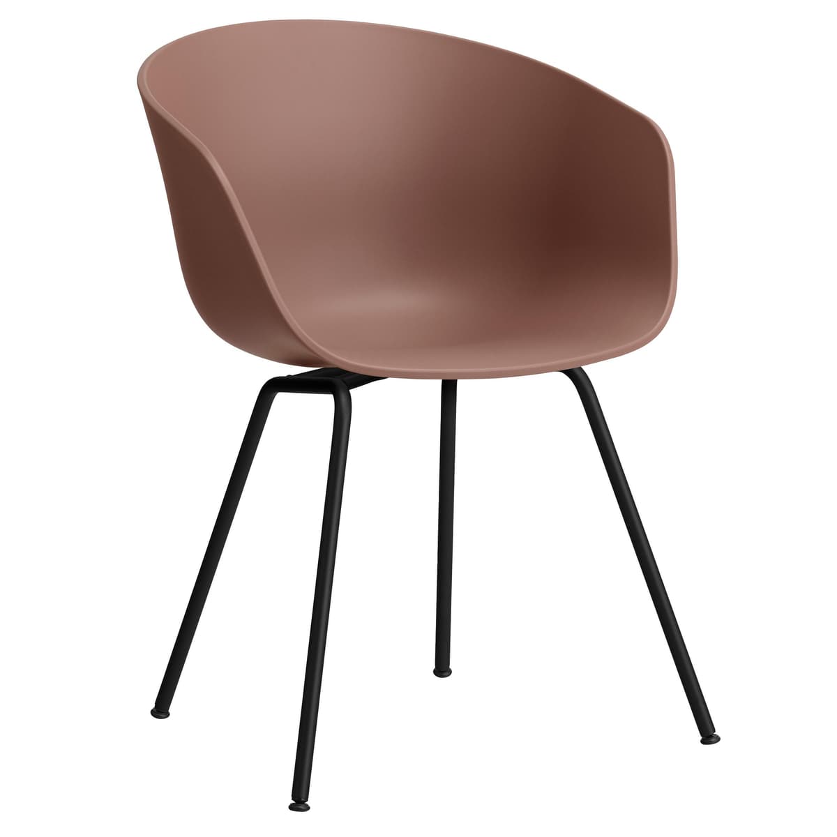 Hay AAC26 Stoel Zwart Onderstel Soft Brick