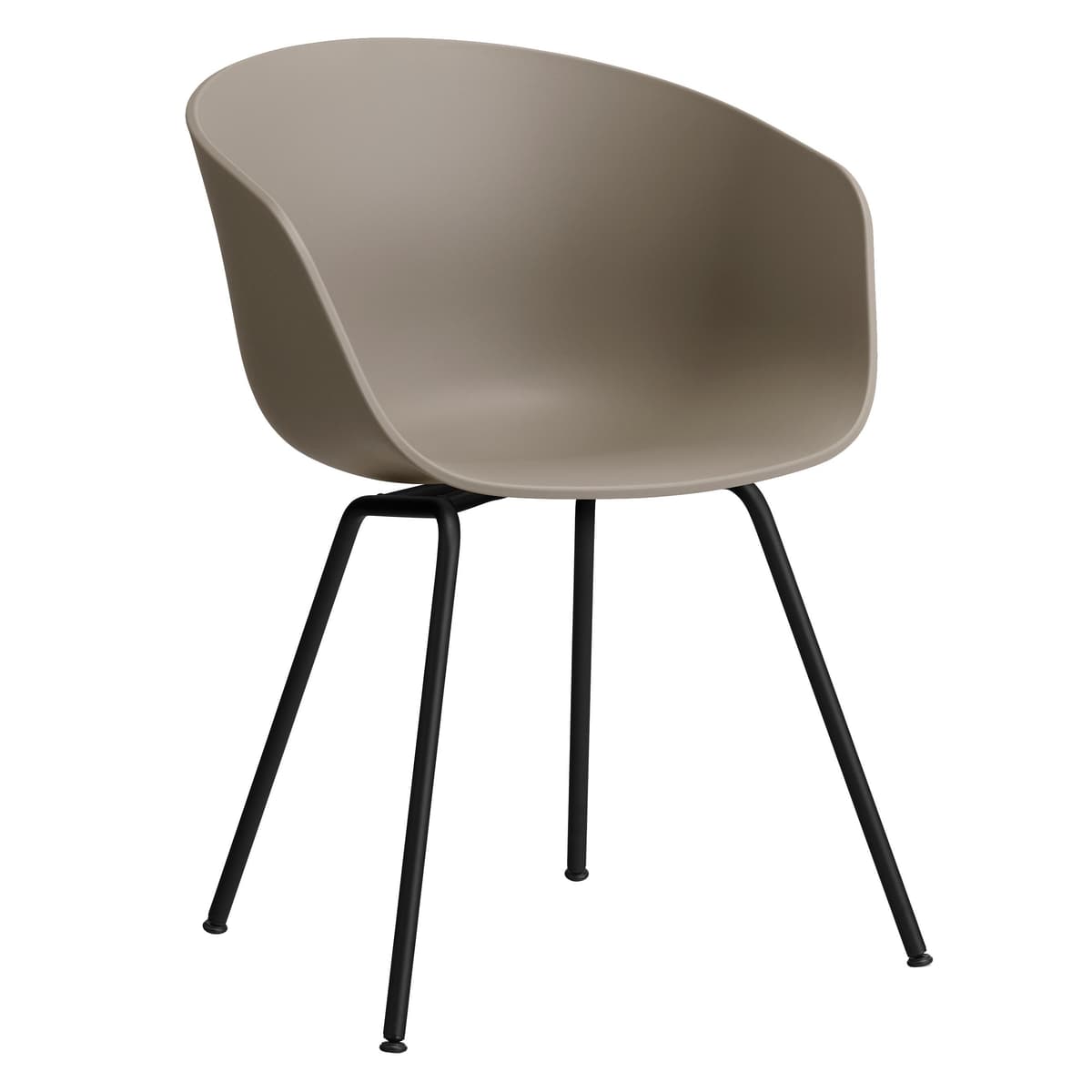 Hay AAC26 Stoel Zwart Onderstel Khaki