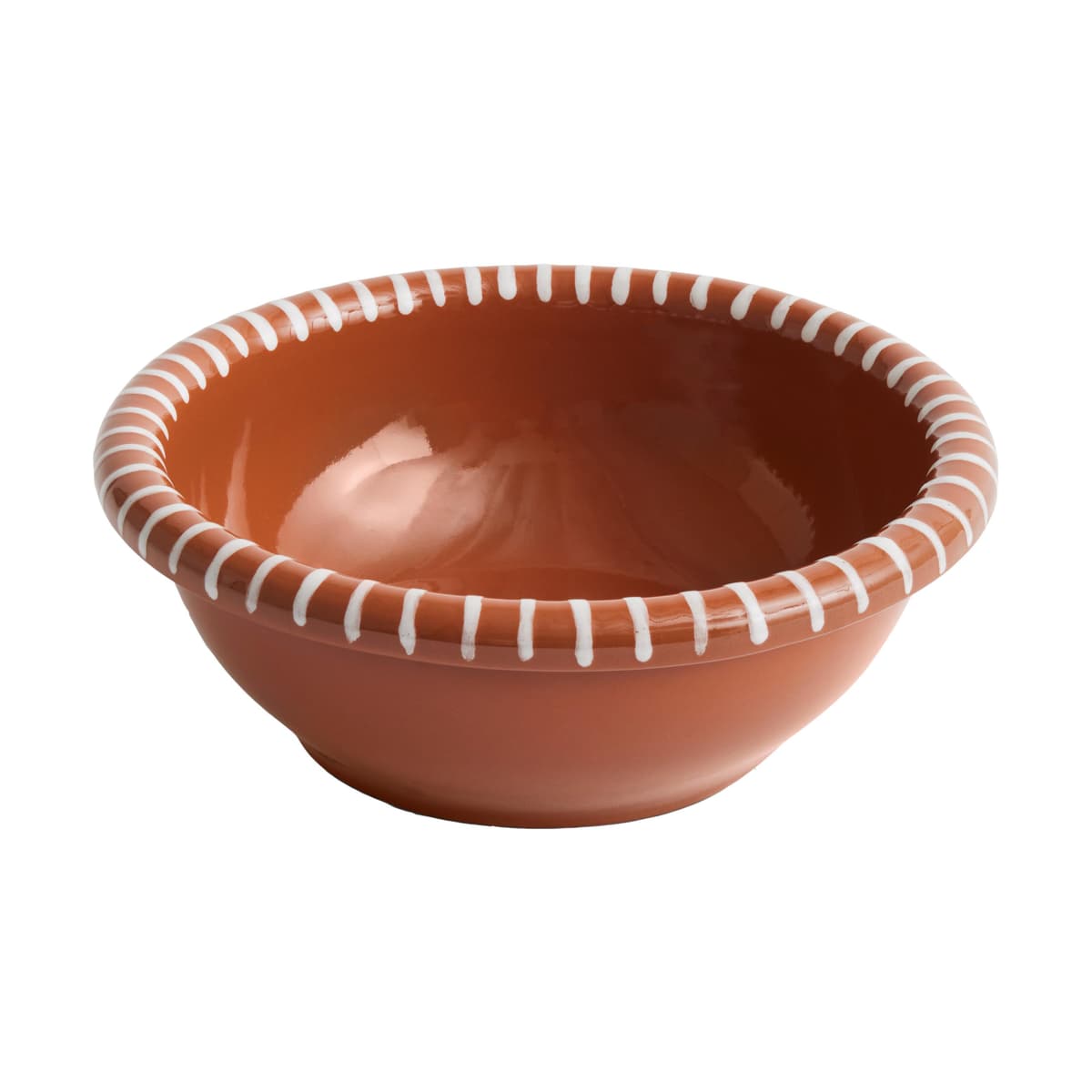 Hay Barro Salade SchaalØ26 Natural With Stripes