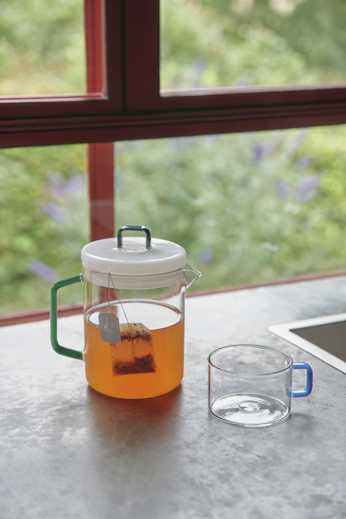 Hay Brew Thee- En Koffiekan Jade Light Blue thumbnail 2