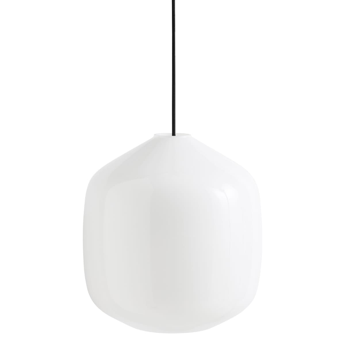 Hay Buoy Glass HanglampØ30 Soft Black Koord