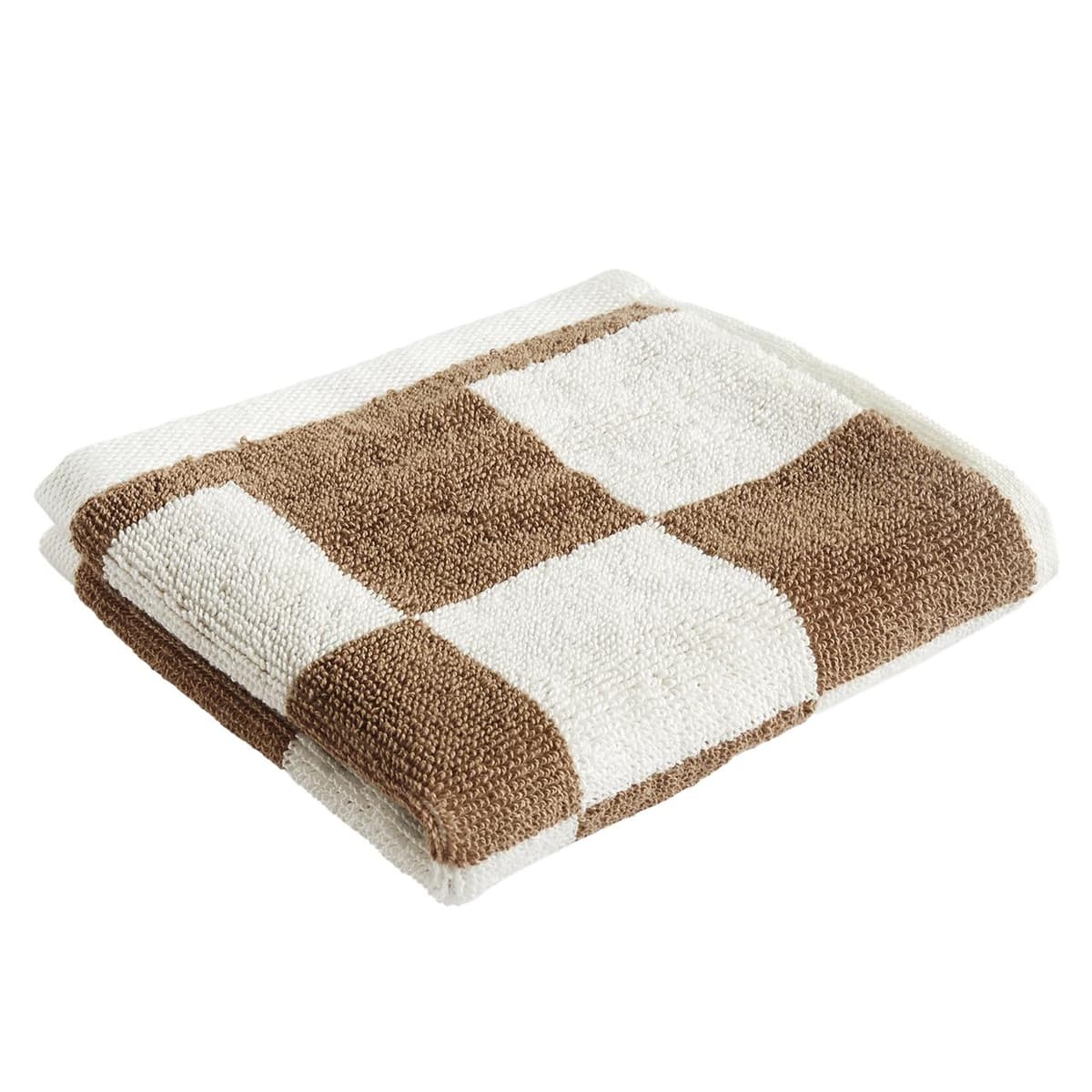 Hay Check Handdoek 50x90 Cappuccino