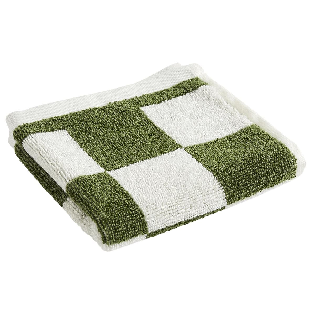 Hay Check Handdoek 50x90 Matcha