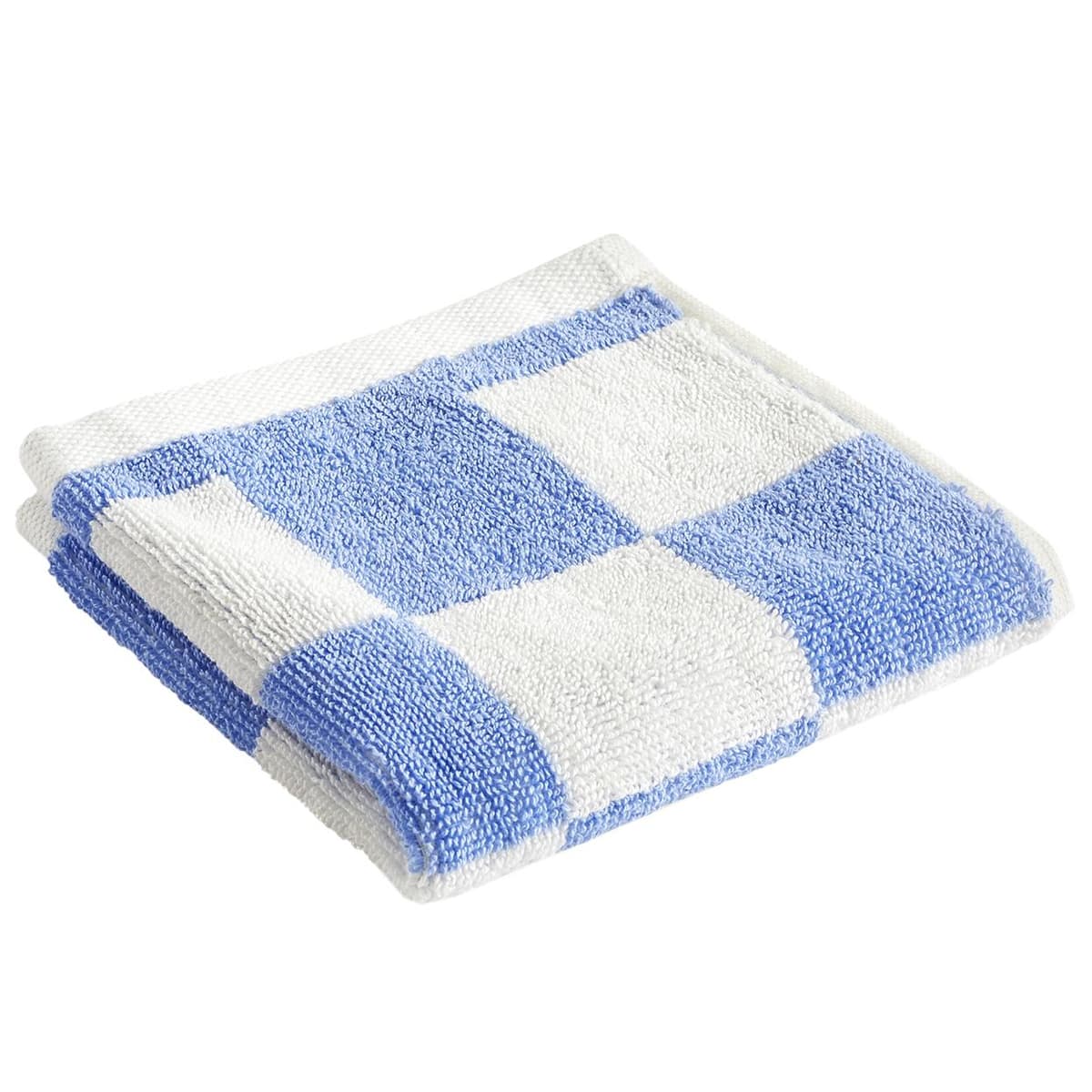 Hay Check Handdoek 50x90 Sky Blue